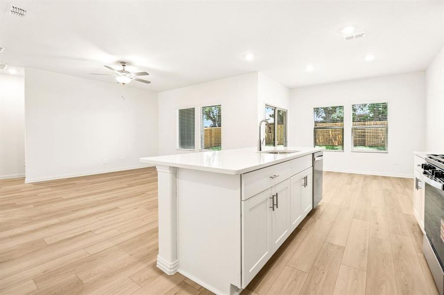 Furnished interior view inside a new home in Stella Hills, Denton (Image 13).