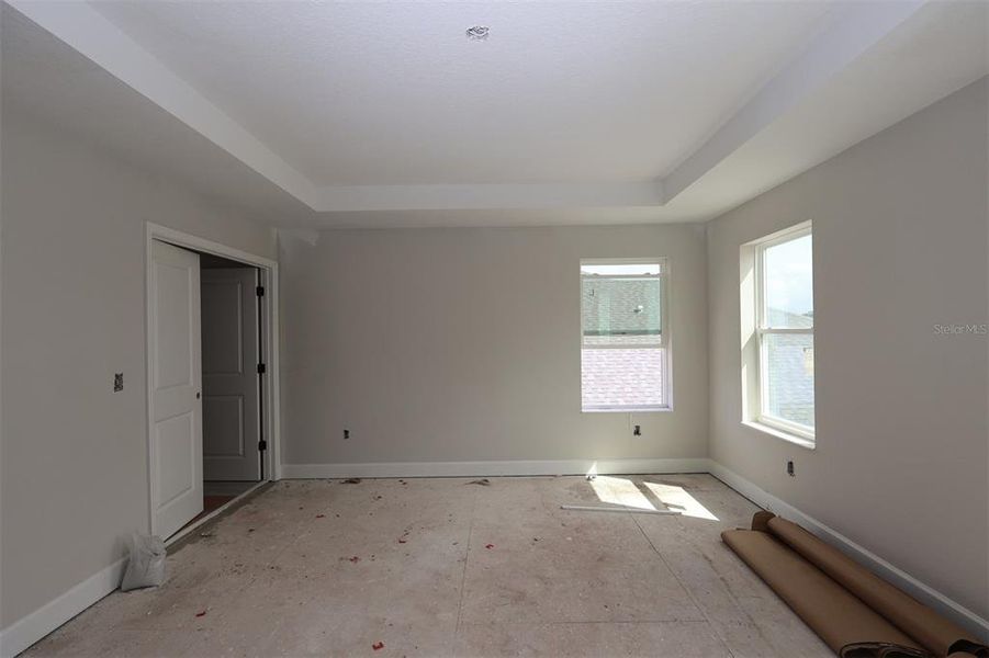 In-progress construction of a new home in Center Lake on the Park, St. Cloud, FL (Image 19).