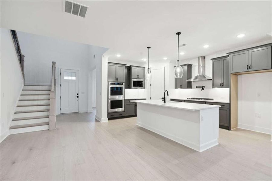Furnished interior view inside a new home in Ellis, Marietta (Image 10).