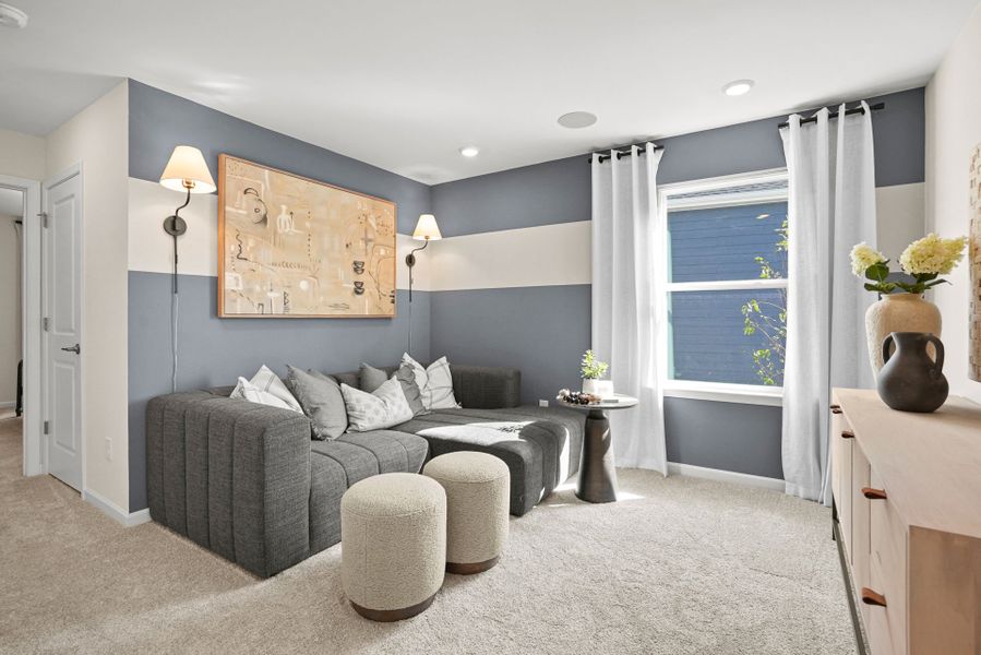 Representative furnished interior of a home built from the Marshall by Pulte Homes in The Retreat at Carolina Ridge, Harrisburg (Image 49). Representative furnished interior of a home built from the Marshall by Pulte Homes in The Retreat at Carolina Ridge, Harrisburg (Image 49).