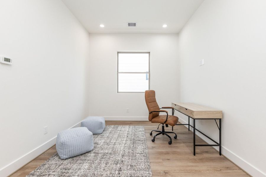 Furnished interior view inside a new home in , Houston (Image 30).