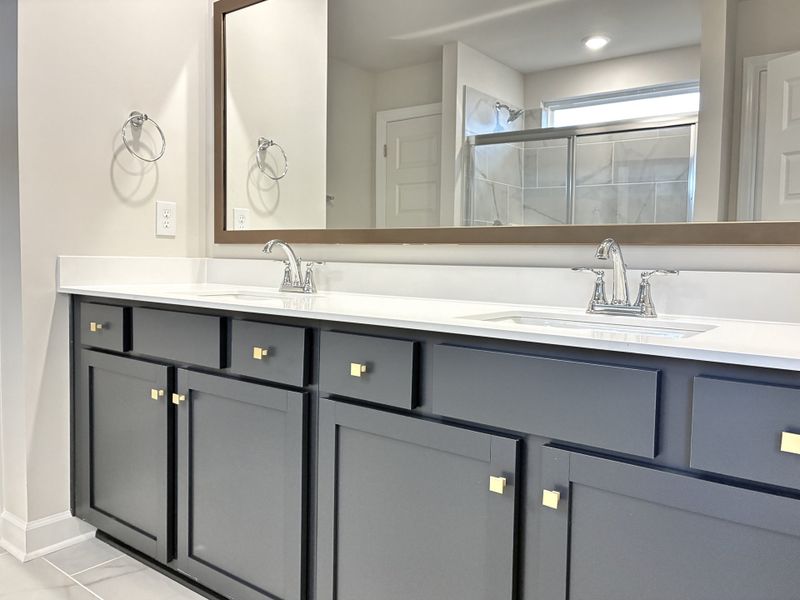 Close-up of interior finishes inside a home in Reidville Town Center, Reidville (Image 9).