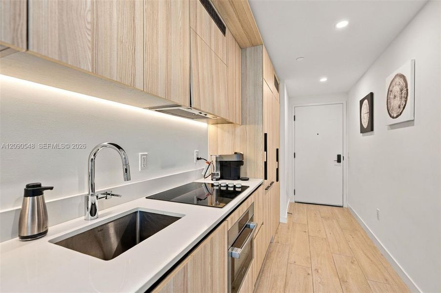 Close-up of interior finishes inside a home in , Miami (Image 18).