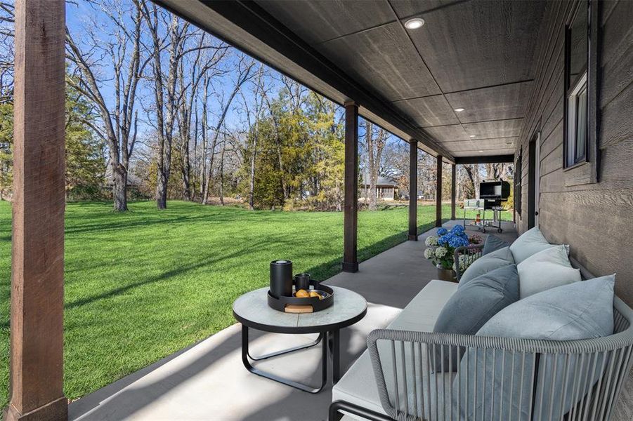 Exterior details and patio area of a home in , Payne Springs (Image 30). Exterior details and patio area of a home in , Payne Springs (Image 30).