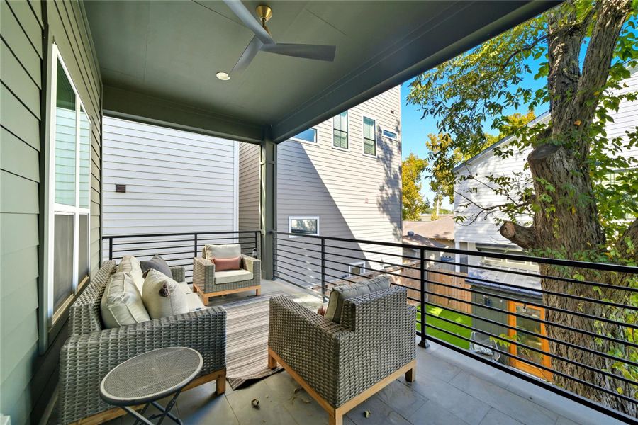 Exterior details and patio area of a home in , Houston (Image 20). Exterior details and patio area of a home in , Houston (Image 20).