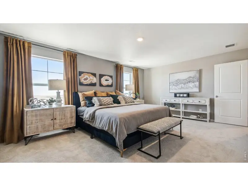 Furnished interior view inside a new home in , Fort Lupton (Image 6). Furnished interior view inside a new home in , Fort Lupton (Image 6).