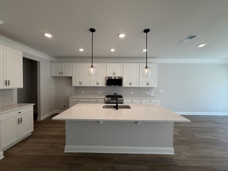 Furnished interior view inside a new home in Villas at Dawsonville Townhomes, Dawsonville (Image 5).