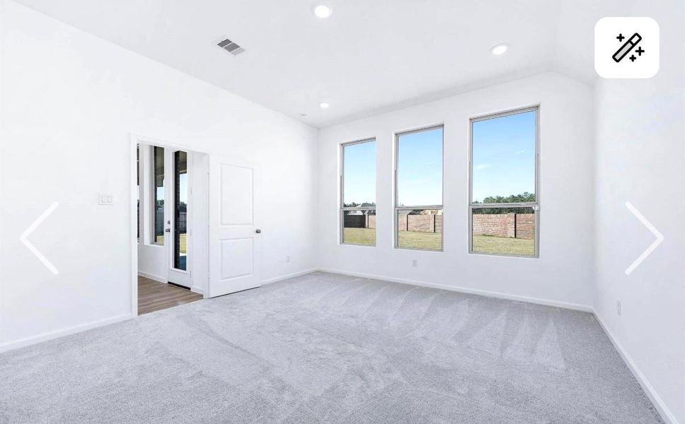 Spacious, unfurnished interior of a new home in The Trails, New Caney (Image 30).