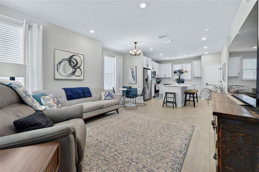 Furnished interior view inside a new home in , Jacksonville (Image 40).