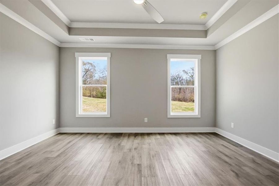 Spacious, unfurnished interior of a new home in , Statham (Image 61).