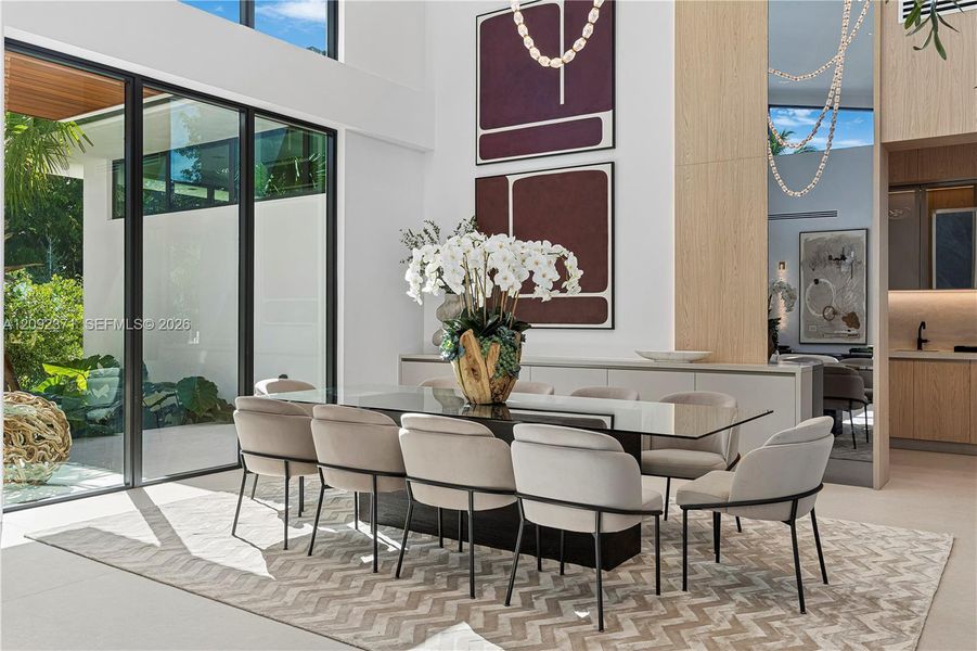 Furnished interior view inside a new home in , Pinecrest (Image 60).