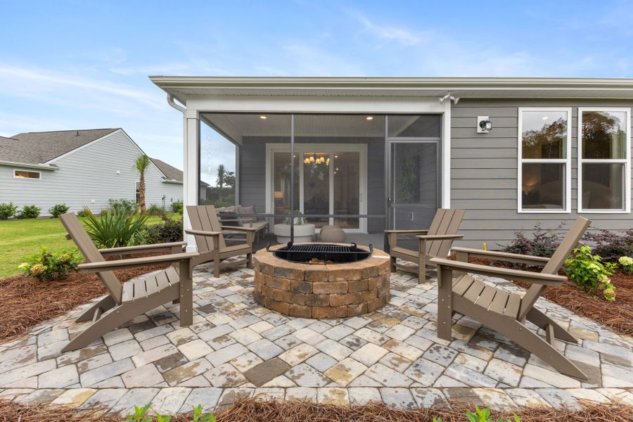 Representative exterior details of a home built from the Hallmark by Del Webb in Del Webb Ocean Isle Beach, Shallotte (Image 3). Representative exterior details of a home built from the Hallmark by Del Webb in Del Webb Ocean Isle Beach, Shallotte (Image 3).
