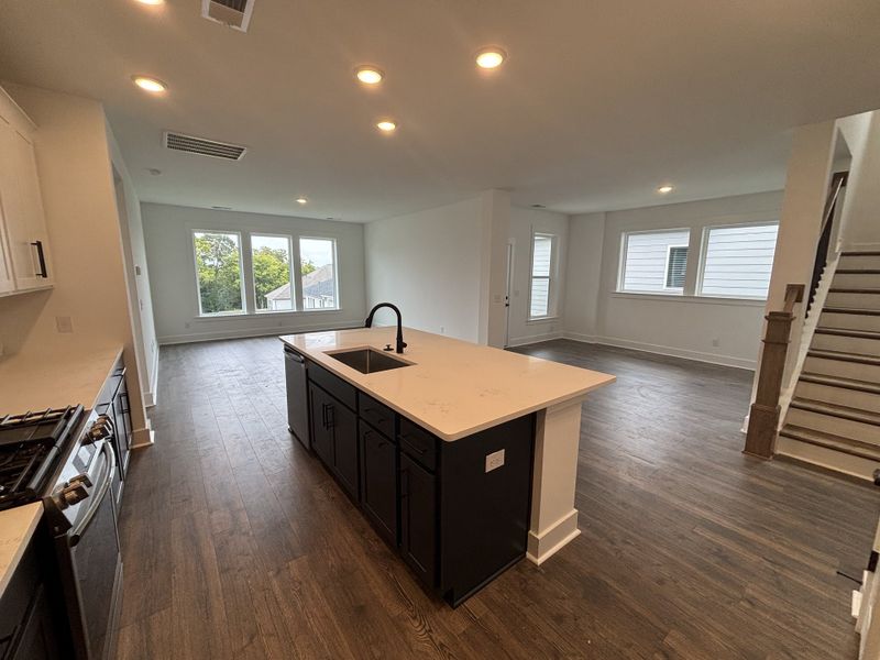 Furnished interior view inside a new home in The Preserve at Five Oaks, Lebanon (Image 6).