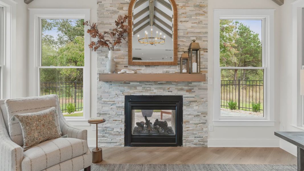 Representative furnished interior of a home built from the Provenance by Epcon Communities in The Courtyards by The Manor, Alpharetta (Image 11).