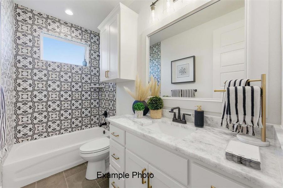 Furnished interior view inside a new home in , Azle (Image 6).