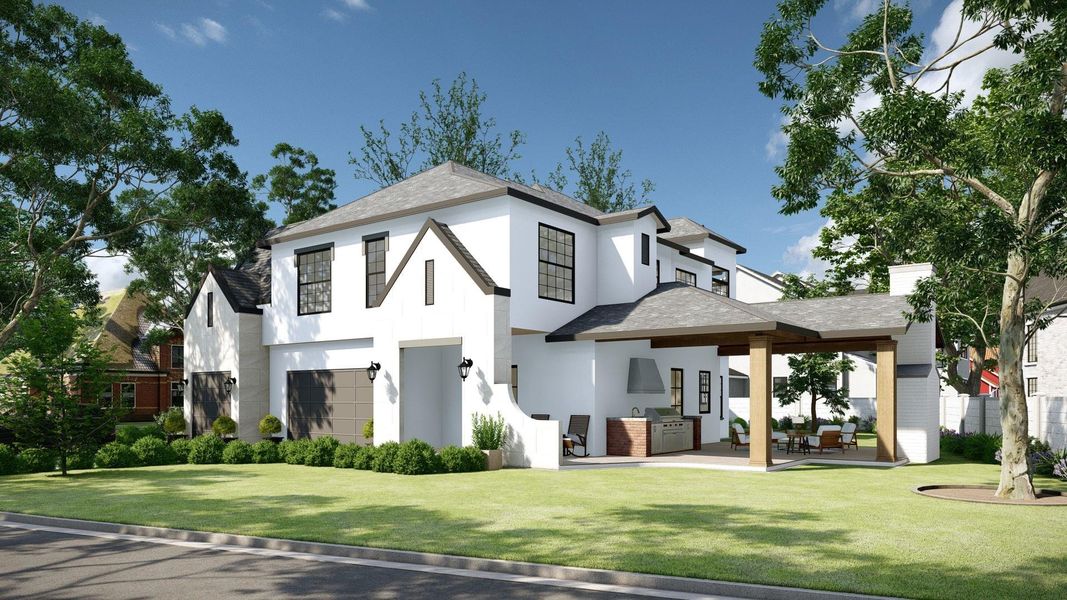 These are Pre-Build Renderings, the home will vary from this photo.