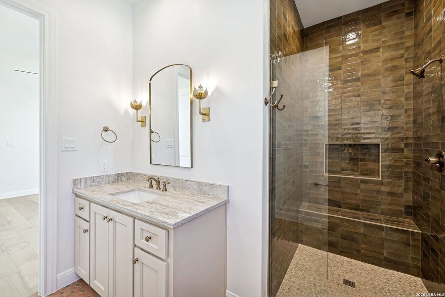 Furnished interior view inside a new home in , San Antonio (Image 18).