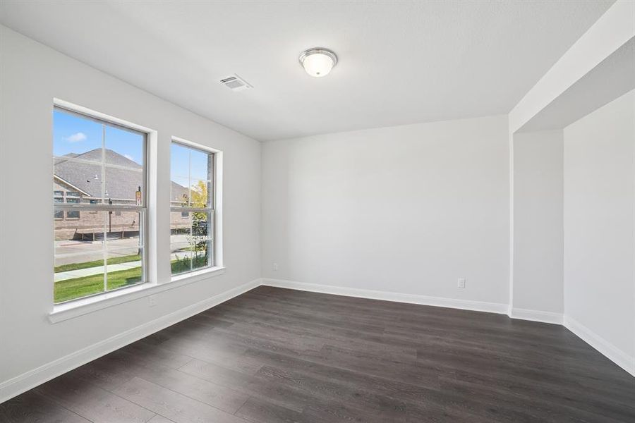 Spacious, unfurnished interior of a new home in Karis - Village Series, Crowley (Image 30). Spacious, unfurnished interior of a new home in Karis - Village Series, Crowley (Image 30).