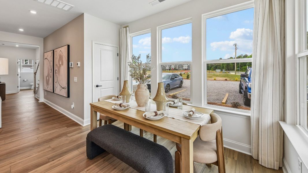 The Rochester Plan by DRB Homes in Odell Park Charlotte NC - Cafe The Rochester Plan by DRB Homes in Odell Park Charlotte NC - Cafe