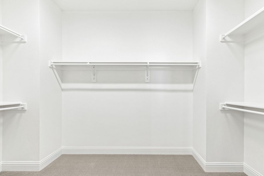 Spacious, unfurnished interior of a new home in The Tribute, The Colony (Image 39).