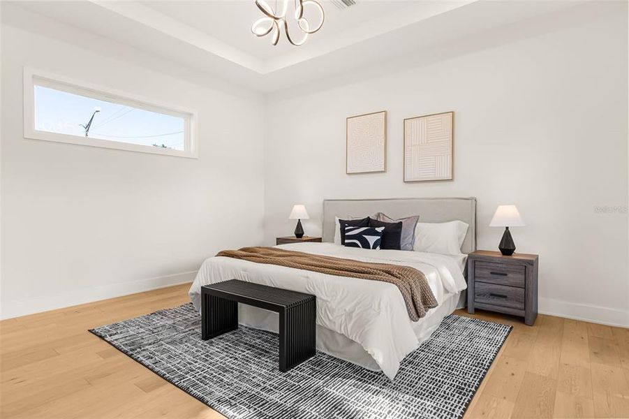 Furnished interior view inside a new home in , Orlando (Image 44).