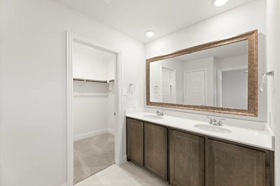 Front exterior of a new home in Sereno Oaks at Buckner Terrace, Dallas, TX, highlighting curb appeal (Image 12).