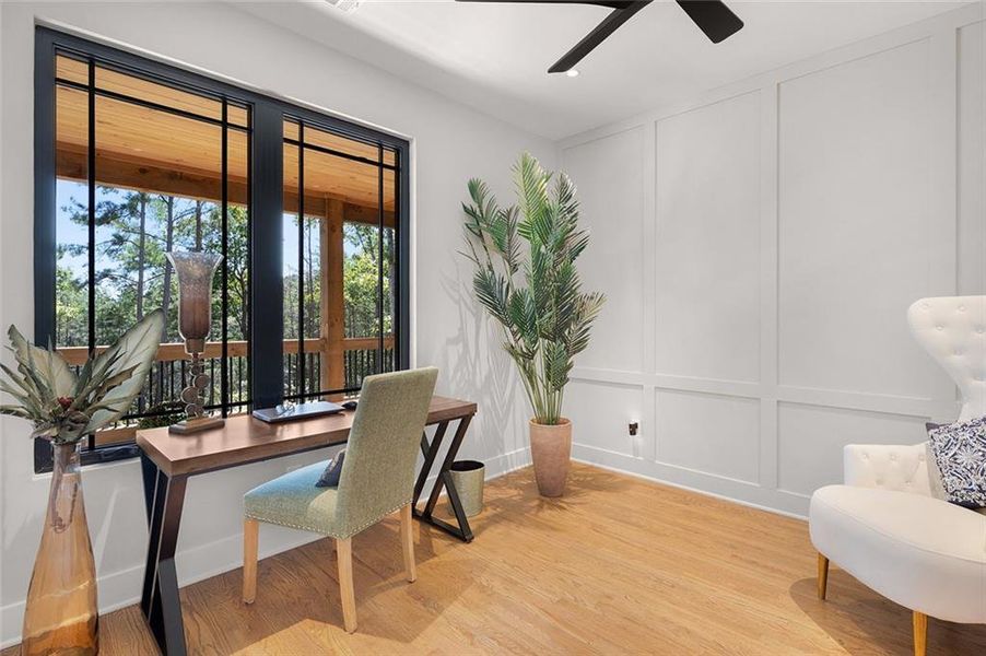 Furnished interior view inside a new home in , Talking Rock (Image 38).