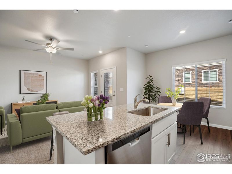 Furnished interior view inside a new home in Johnstown Village, Johnstown (Image 7).