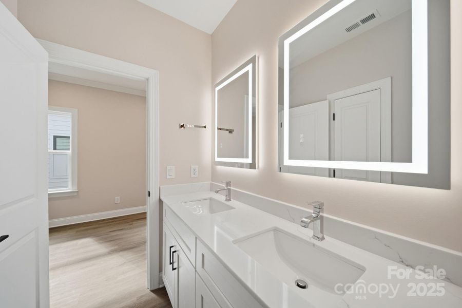 Furnished interior view inside a new home in , Charlotte (Image 7).