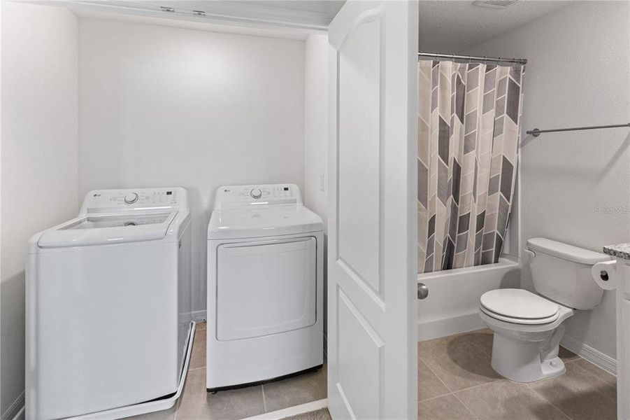 Furnished interior view inside a new home in Harmony West, St. Cloud (Image 38).