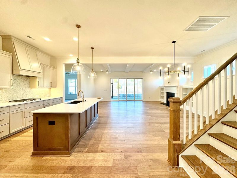 Furnished interior view inside a new home in Cumberland, Concord (Image 7).