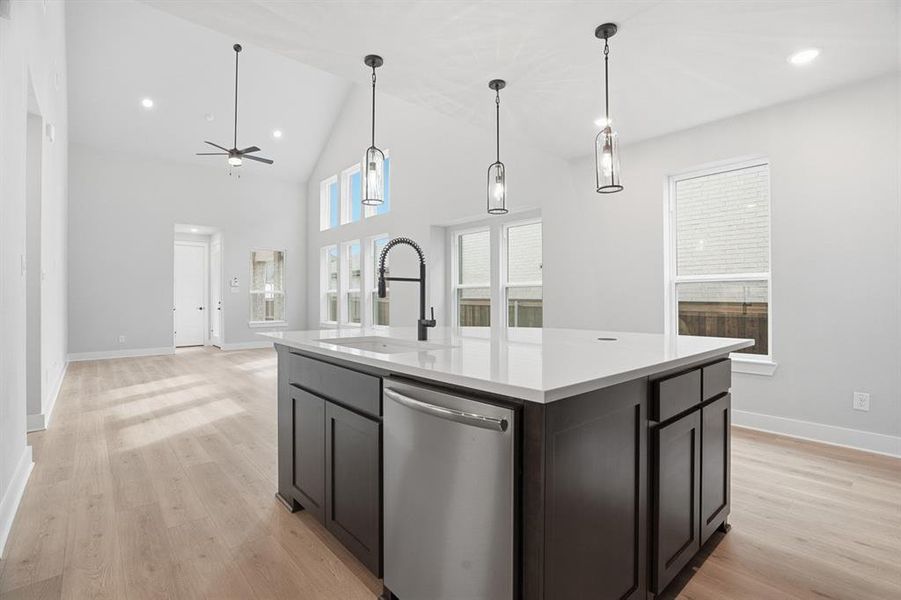 Furnished interior view inside a new home in Karis, Crowley (Image 8).