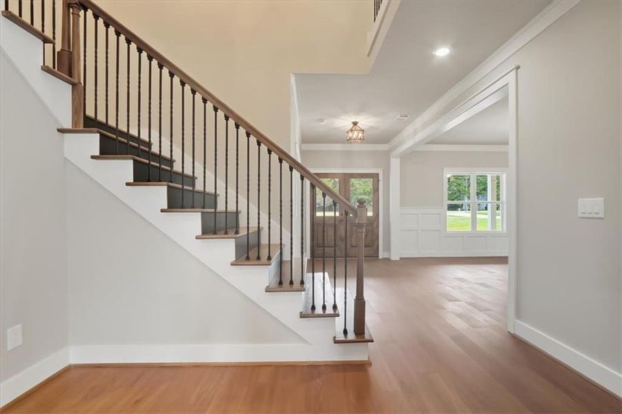 Spacious, unfurnished interior of a new home in , Monroe (Image 39). Spacious, unfurnished interior of a new home in , Monroe (Image 39).