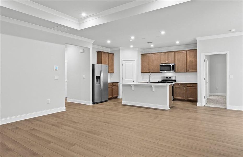 Furnished interior view inside a new home in Sun City Peachtree, Griffin (Image 4).