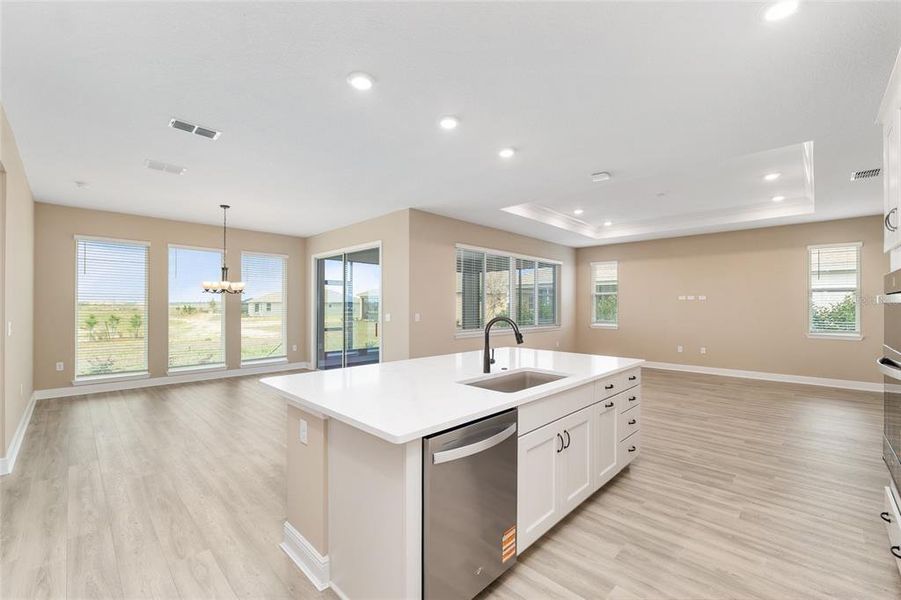 Furnished interior view inside a new home in , Ocala (Image 7).