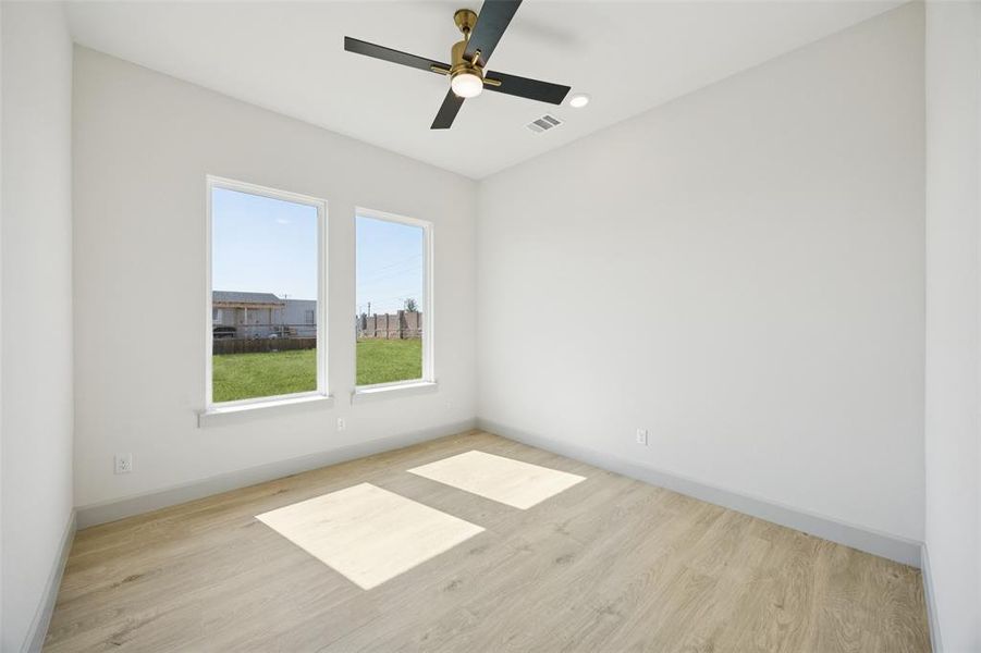 Your new home office is the perfect place for work or play!