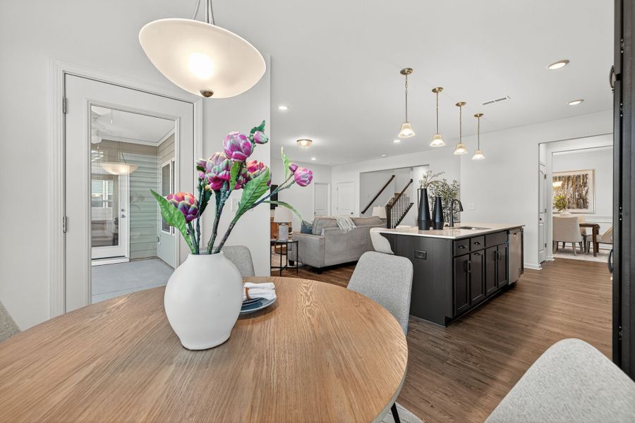 Furnished interior view inside a new home in Edgewater - The Links, Lancaster (Image 6).