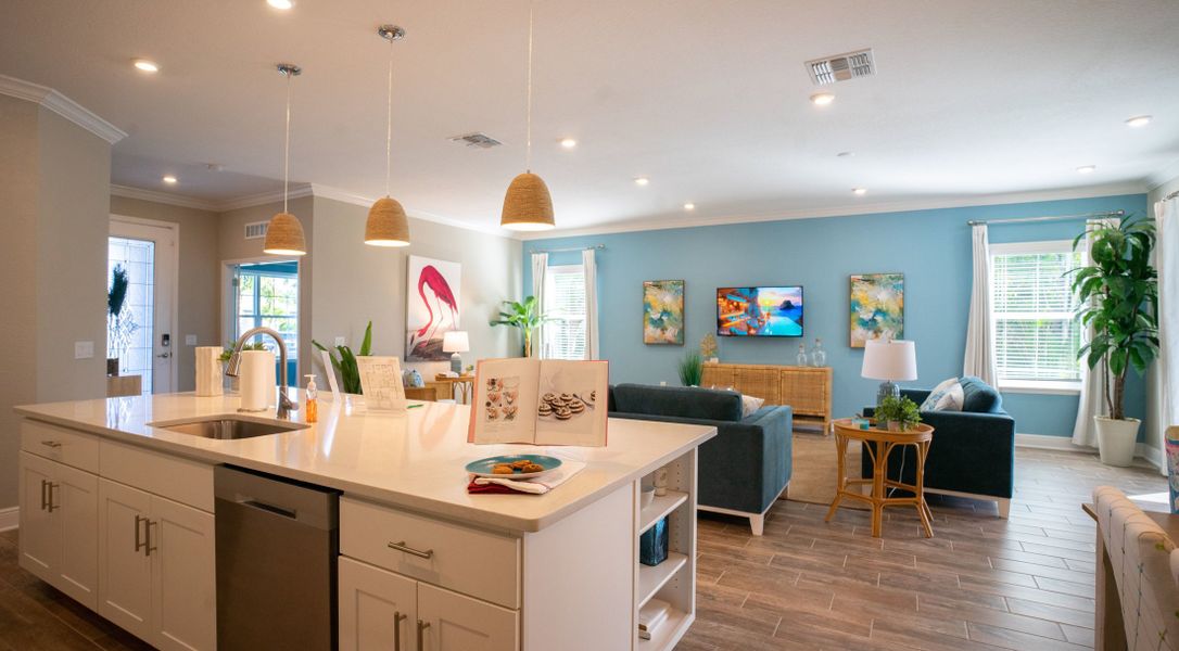 Representative furnished interior of a home built from the Drexel by Maronda Homes in Tropical Gulf Acres, Punta Gorda (Image 63).