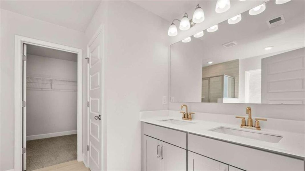 Furnished interior view inside a new home in Evergreen Crossing, Locust Grove (Image 10).