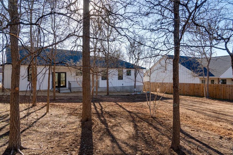 Exterior details and patio area of a home in , Bastrop (Image 3).