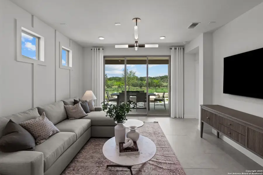 Furnished interior view inside a new home in Del Webb New Braunfels at Veramendi, New Braunfels (Image 15).