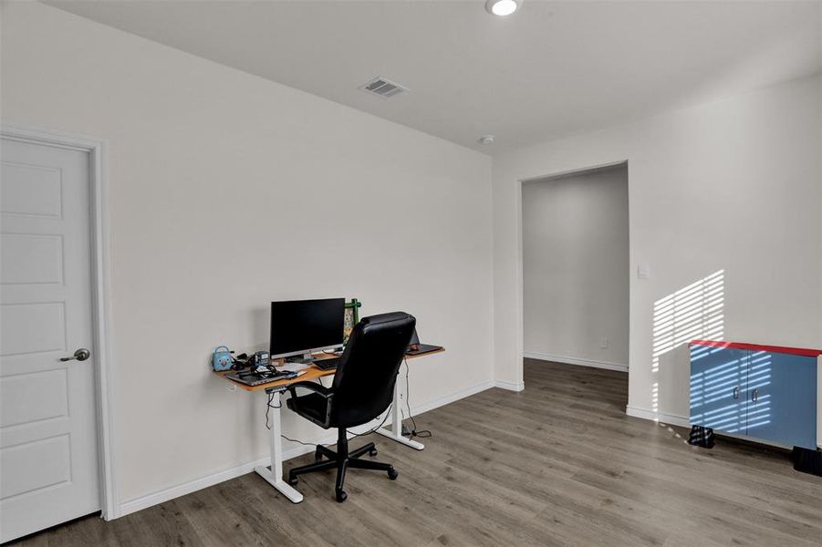 Furnished interior view inside a new home in , Aubrey (Image 12). Furnished interior view inside a new home in , Aubrey (Image 12).