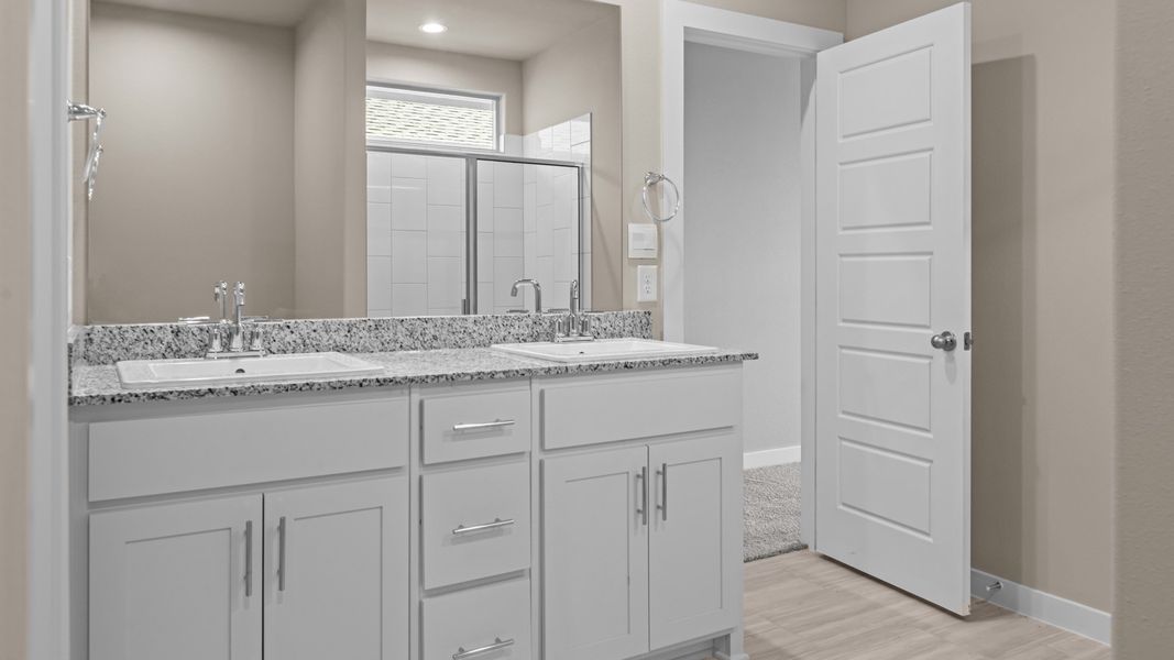 Representative furnished interior of a home built from the Tupelo by D.R. Horton in Legacy South, Midland (Image 6). Representative furnished interior of a home built from the Tupelo by D.R. Horton in Legacy South, Midland (Image 6).