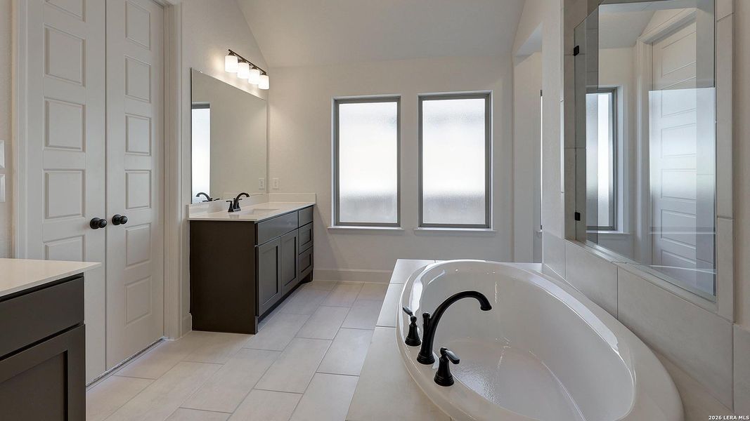 Furnished interior view inside a new home in Arcadia Ridge, San Antonio (Image 7). Furnished interior view inside a new home in Arcadia Ridge, San Antonio (Image 7).