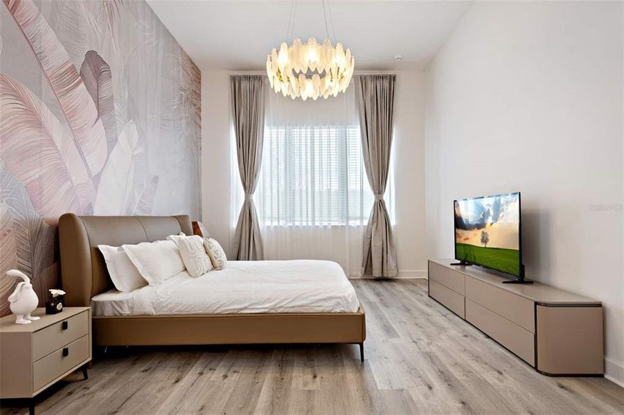 Furnished interior view inside a new home in , Kissimmee (Image 32).