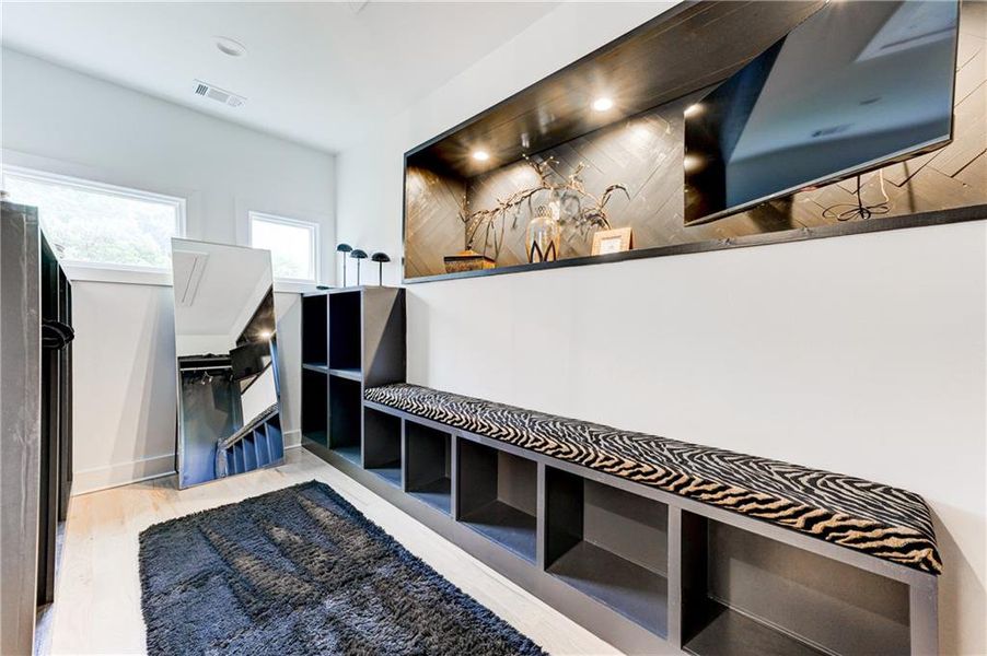 Furnished interior view inside a new home in , Atlanta (Image 13). Furnished interior view inside a new home in , Atlanta (Image 13).