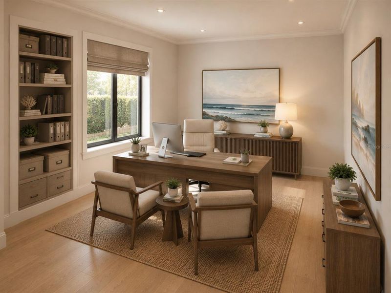 Furnished interior view inside a new home in , Port Charlotte (Image 20). Furnished interior view inside a new home in , Port Charlotte (Image 20).