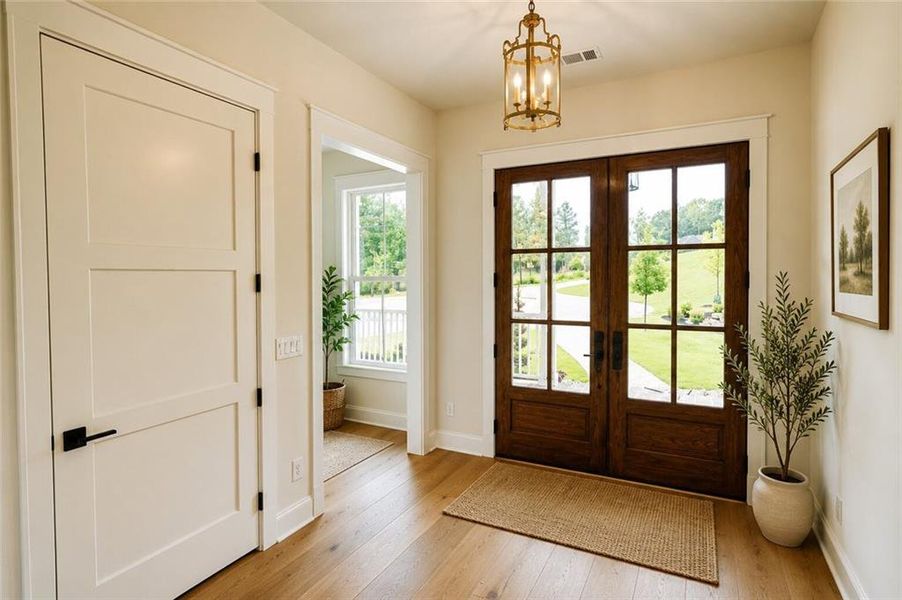 Spacious, unfurnished interior of a new home in , Dacula (Image 24). Spacious, unfurnished interior of a new home in , Dacula (Image 24).
