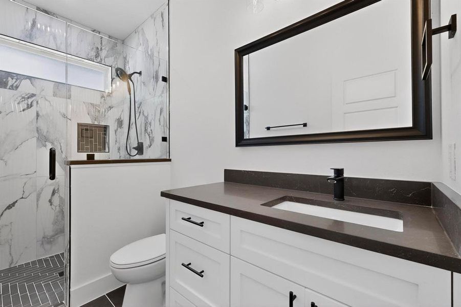 Furnished interior view inside a new home in , Azle (Image 10).