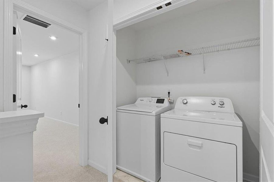 Furnished interior view inside a new home in Park Center Pointe, Austell (Image 6).